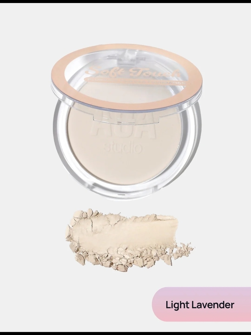 AOA Soft Touch Blurring Powder Foundation- Light Lavender BNIB